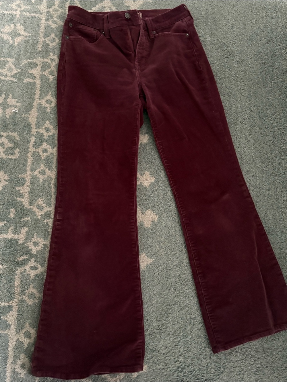 Madewell Perfect Vintage Flare Corduroy Pants